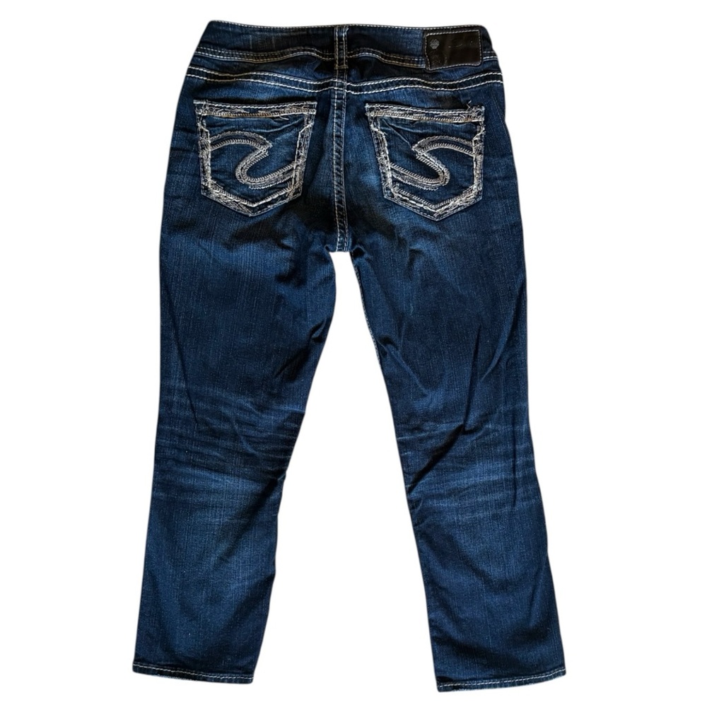 Silver Suki Capri Jeans - Picture 2 of 6